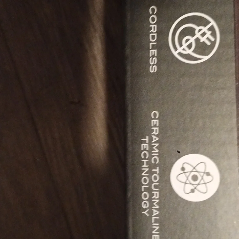 Ion Rose Gold and Black Flat Iron